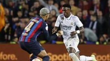 موعد مباراة ريال مدريد وبرشلونة اليوم نهائي كأس السوبر الإسباني.. والقنوات الناقلة