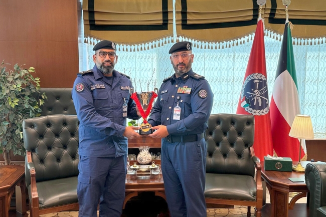 الرومي كرّم ضابطاً حقق إنجازاً ببطولة الزوارق