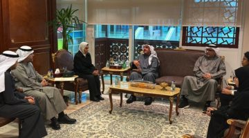 الحويلة تبحث ورئيس «التحريات المالية» سبل تطوير التعاون