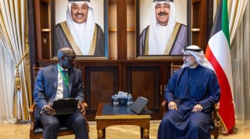 جراح الجابر يبحث التعاون مع مسؤولين بالبنك الدولي وبرنامج الأغذية العالمي