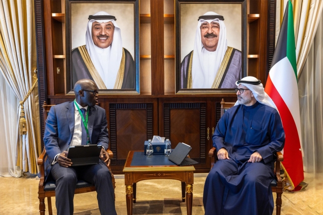 جراح الجابر يبحث التعاون مع مسؤولين بالبنك الدولي وبرنامج الأغذية العالمي 5 جراح الجابر يبحث التعاون مع مسؤولين بالبنك الدولي وبرنامج الأغذية العالمي