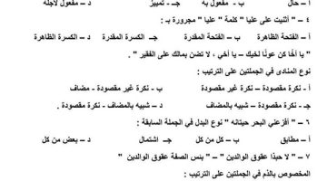 مراجعات نهائية.. قطع امتحانات النحو لمحافظات بورسعيد ودمياط وكفر الشيخ والبحيرة والفيوم.. لن يخرج عنها الامتحان لـ الشهادة الاعدادية