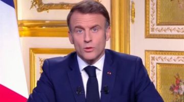 الرئيس الفرنسي إيمانويل ماكرون يصل إلى بيروت