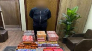 القبض على عاطل بحوزته كمية كبيرة من الألعاب النارية بالإسكندرية | الحوادث