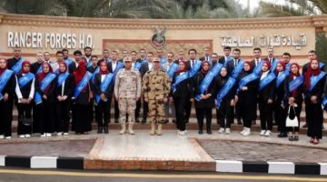 القوات المسلحة تنظم زيارة لوفد من الإعلاميين وطلبة الجامعات لقيادة قوات الصاعقة | الأخبار