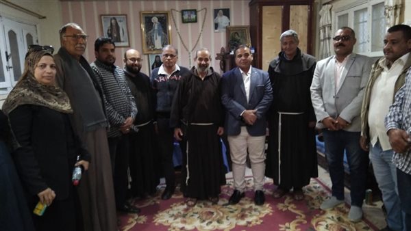 رئيس مدينة أرمنت بالأقصر يقدم التهنئة للكنائس بمناسبة عيد الميلاد المجيد 5 رئيس مدينة أرمنت بالأقصر يقدم التهنئة للكنائس بمناسبة عيد الميلاد المجيد