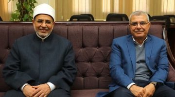 رئيس جامعة الزقازيق يلتقي برئيس جامعة الأزهر للاطمئنان على حالة الطالبات المصابات