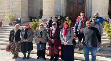 جامعة القاهرة تختتم المرحلة الأولي من مبادرة بداية بزيارة دار مسنين بيت العيلة