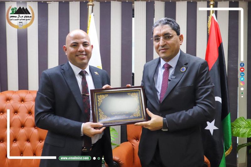 المهندس هيثم حسين ووزير العمل الليبي يتفقان على تعزيز التعاون لتدريب الشباب ورفع كفاءاتهم | أخبار 5 المهندس هيثم حسين ووزير العمل الليبي يتفقان على تعزيز التعاون لتدريب الشباب ورفع كفاءاتهم | أخبار