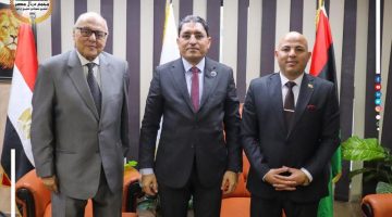 المهندس هيثم حسين يستقبل وفداً رفيع المستوي من حزب الغد لبحث سبل التعاون المشترك | اقتصاد