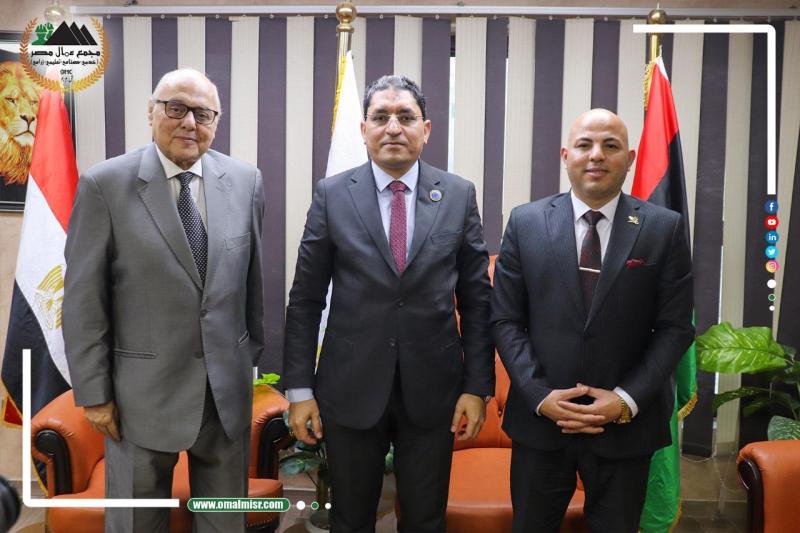 المهندس هيثم حسين يستقبل وفداً رفيع المستوي من حزب الغد لبحث سبل التعاون المشترك | اقتصاد 5 المهندس هيثم حسين يستقبل وفداً رفيع المستوي من حزب الغد لبحث سبل التعاون المشترك | اقتصاد