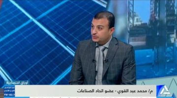 محمد عبد القوي: يجب التركيز على صناعة قطع غيار الماكينات لجذب الاستثمارات العالمية لتوطين التكنولوجيات المتطورة | اقتصاد