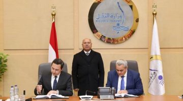جريدة إسكان مصر | توقيع عقد مشروع تمويل صيانة الميناء الجاف والمنطقة اللوجستية بمدينة العاشر