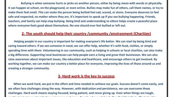 مراجعات نهائية.. أبرز موضوعات البرجراف في اللغة الإنجليزية لـ الصف الأول الثانوي 5 مراجعات نهائية.. أبرز موضوعات البرجراف في اللغة الإنجليزية لـ الصف الأول الثانوي