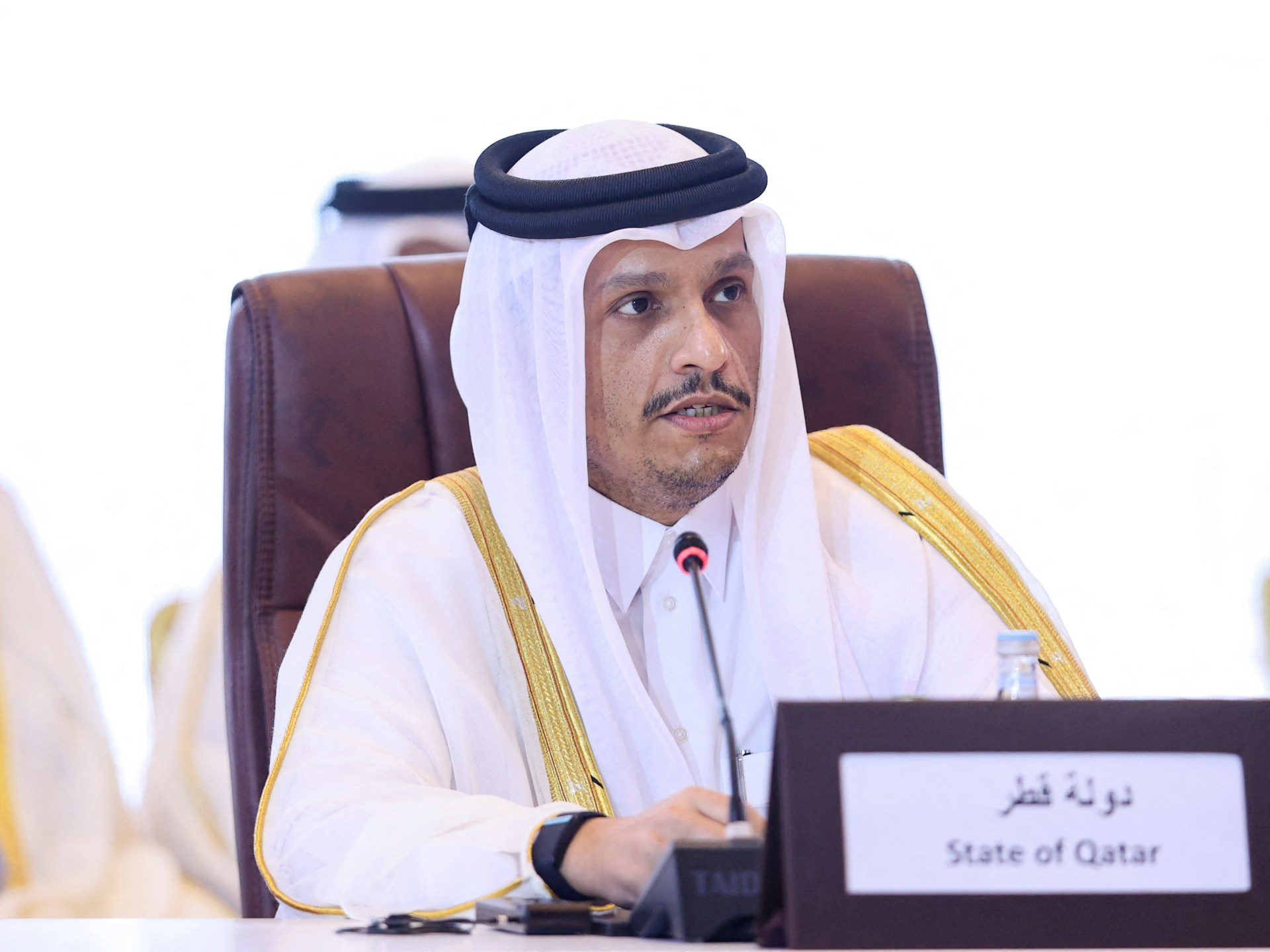 رئيس الوزراء وزير الخارجية القطري يصل إلى دمشق | أخبار 5 رئيس الوزراء وزير الخارجية القطري يصل إلى دمشق | أخبار