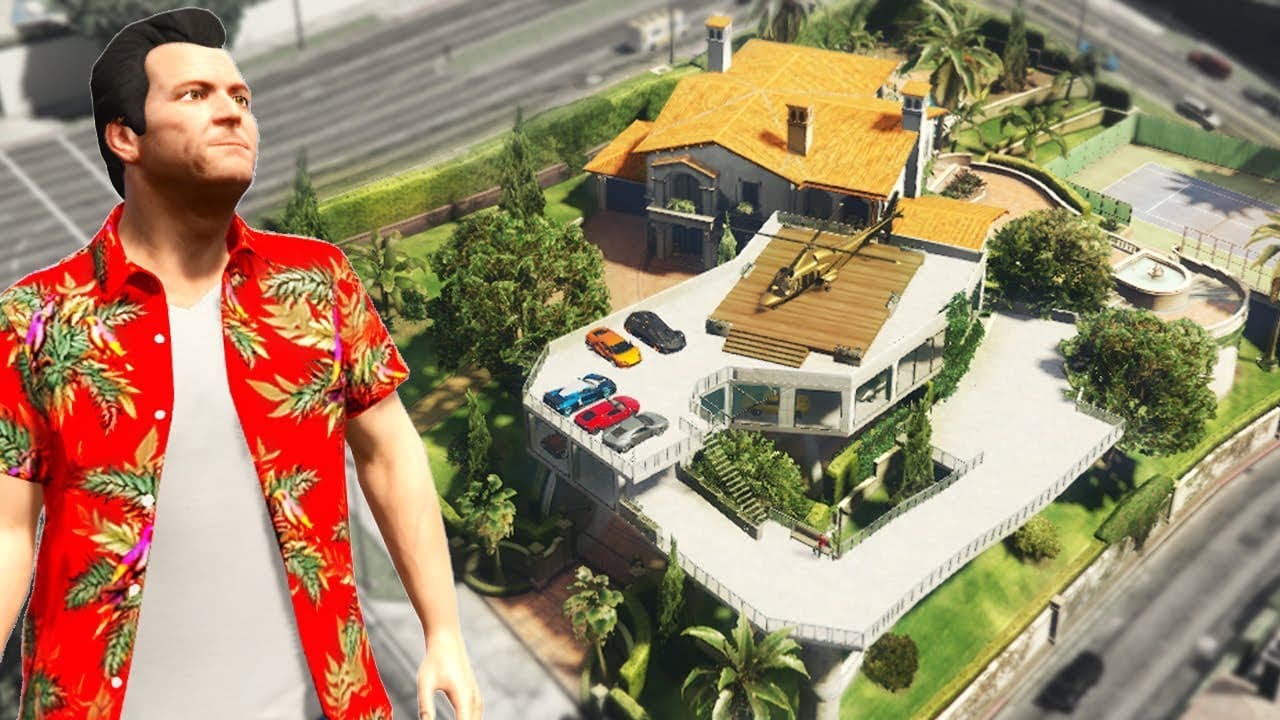 منزل "مايكل" بطل لعبة GTA 5 يحترق في الواقع | VGA4A 5 منزل “مايكل” بطل لعبة GTA 5 يحترق في الواقع | VGA4A