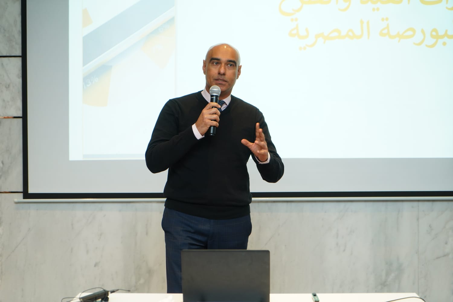 البورصة تناقش مع أطراف المنظومة الإعلامية أهم محاور التعاون المشترك