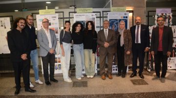 الهوية البصرية للمحافظات المصرية في معرض طلبة الفنون والتصميم بالأكاديمية البحرية