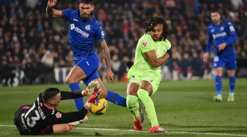 ✓ برشلونة يتعثر أمام خيتافي في مواجهة مثيرة بالدوري الإسباني