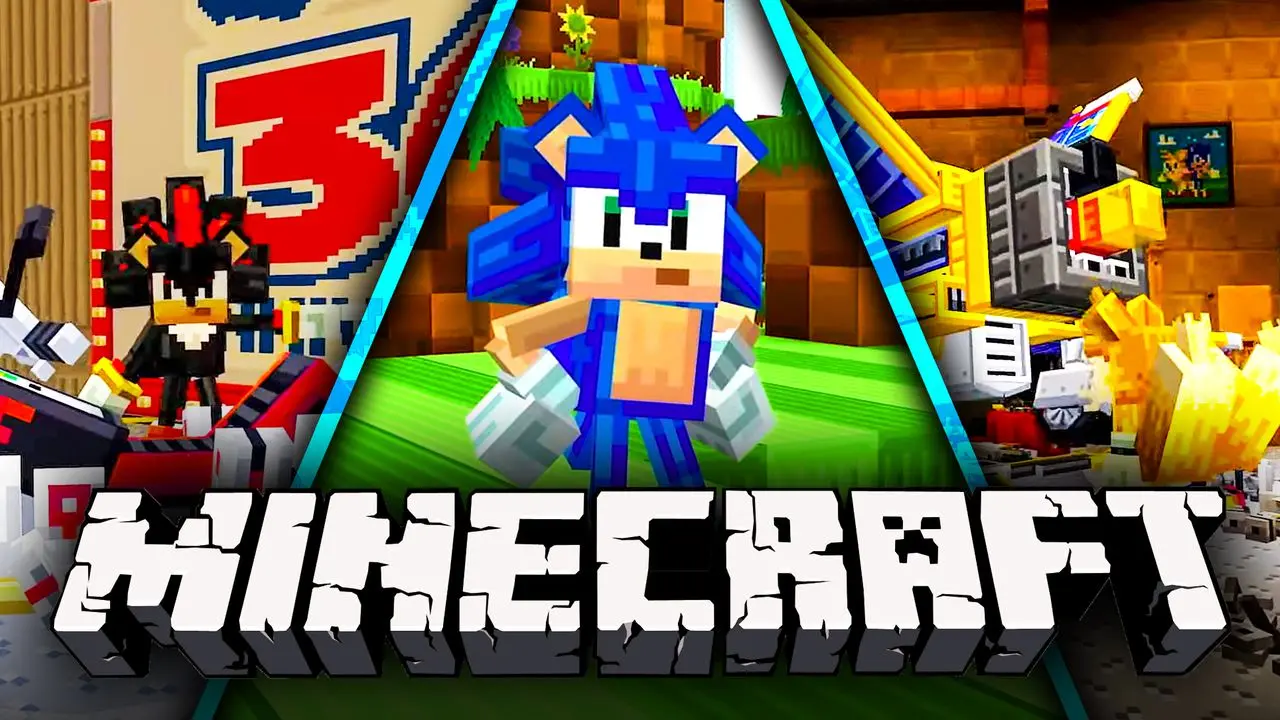 لقد أصبح Sonic الان في عالم Minecraft مع الكثير من التحديات والمتعة | VGA4A 5 لقد أصبح Sonic الان في عالم Minecraft مع الكثير من التحديات والمتعة | VGA4A