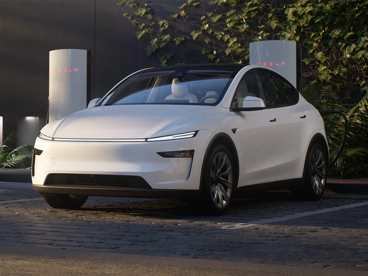 إنه رسمي! هذه هي سيارة Tesla Model Y لعام 2025: سيارة دفع رباعي كهربائية مُعاد تصميمها بميزات جديدة وسعر أعلى قليلاً 5 إنه رسمي! هذه هي سيارة Tesla Model Y لعام 2025: سيارة دفع رباعي كهربائية مُعاد تصميمها بميزات جديدة وسعر أعلى قليلاً