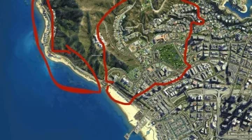 حرائق لوس انجلوس على خريطة GTA 5، اماكن كثير اختفت عن الوجود | VGA4A