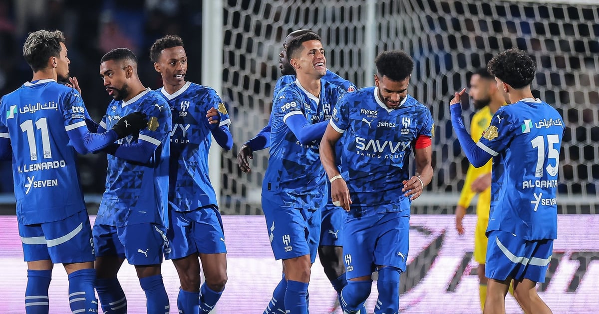 في الجولة الـ14 من دوري روشن.. الهلال يمطر شباك العروبة بخماسية
