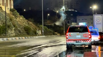 “الهلال الأحمر” بالباحة ترفع جاهزيتها لمواجهة الحالة المطرية