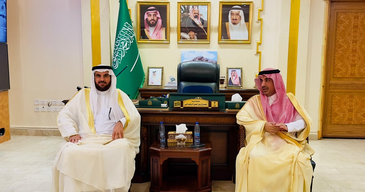 محافظ الليث يستقبل "العقيل" ويستعرضان عددًا من البرامج الوقفيّة وإدارة الأصول 5 محافظ الليث يستقبل “العقيل” ويستعرضان عددًا من البرامج الوقفيّة وإدارة الأصول