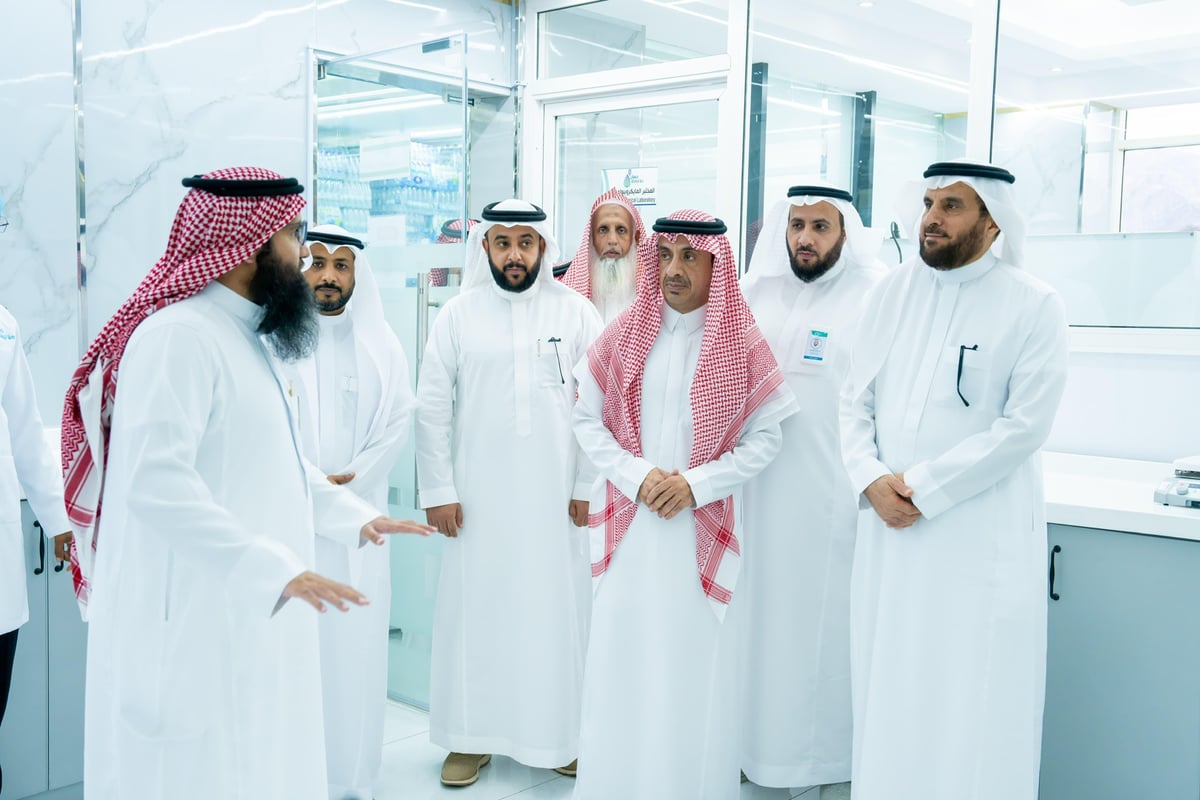 محافظ الليث ونائب محافظ الهيئة العامة للأوقاف يطلعان على منجزات أول وقف صناعي بالمملكة