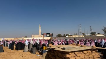 رفحاء تودّع زبن الشمري.. تشييع مهيب وحزين لجثمان السعودي المغدور في الأردن