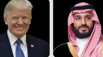 ولي العهد يُهنِّئ الرئيس الأمريكي ويبحث تعزيز التعاون في المجالات الاقتصادية والأمنية
