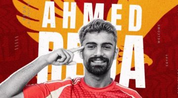 أحمد رضا يظهر لأول مرة بقميص الأهلي ويكشف عن رقمه الجديد