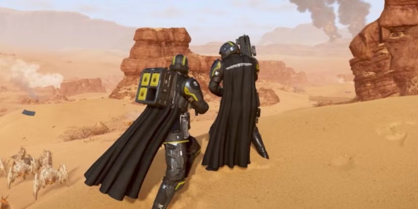 تجهيزات في Helldivers 2 صدي الخليج