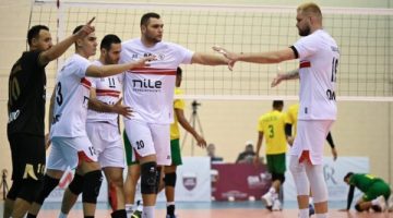 الزمالك يتأهل إلى ربع نهائي البطولة العربية للكرة الطائرة
