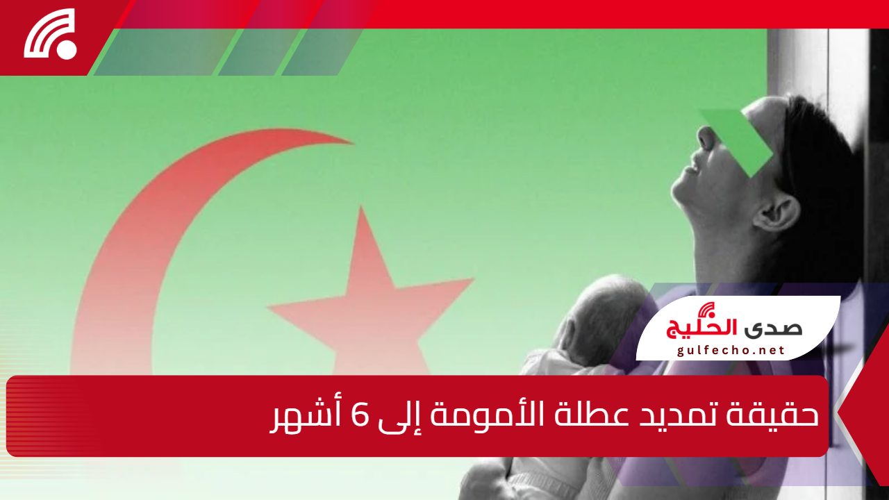 دعم أكبر للأمهات العاملات في الجزائر.. تمديد عطلة الأمومة إلى 6 أشهر في حالات خاصة لتعزيز حقوق المرأة 5 دعم أكبر للأمهات العاملات في الجزائر.. تمديد عطلة الأمومة إلى 6 أشهر في حالات خاصة لتعزيز حقوق المرأة