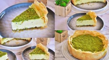 طريقة تحضير تشيز كيك صحي بالماتشا