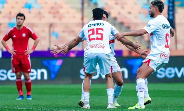 الزمالك يتفوق على حرس الحدود بثلاثية مثيرة في الدوري المصري 5 الزمالك يتفوق على حرس الحدود بثلاثية مثيرة في الدوري المصري