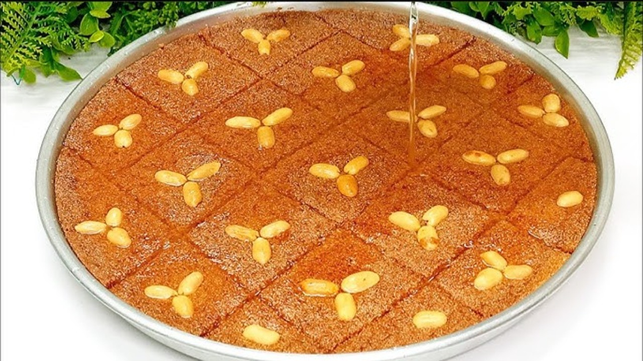 طريقة تحضير البسبوسة بدون فرن وصفة سهلة وسريعة لعمل بسبوسة لذيذة في دقائق 5 طريقة تحضير البسبوسة بدون فرن وصفة سهلة وسريعة لعمل بسبوسة لذيذة في دقائق
