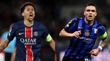 نهائي دوري أبطال أوروبا – غيابات إنتر ميلان اليوم أمام باريس سان جيرمان والتشكيل المتوقع