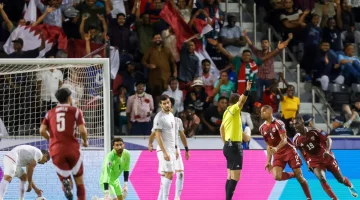 قطر تبقي آمال «المونديال» بفوز ثمين على إيران