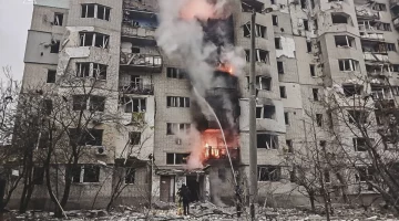 قتيلان و28 جريحاً في ضربات جديدة على خاركيف الأوكرانية