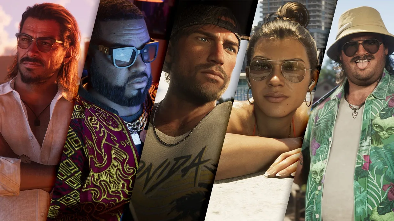 GTA 6: تسريبات تكشف عن عجلة تبديل الشخصيات وأسلحة بصندوق السيارة وقصة من 5 فصول! | صدي الخليج 6 Grand Theft Auto 6