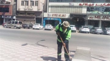 محافظ الدقهلية يتابع أعمال منظومة النظافة خلال أيام العيد بمدينتي المنصورة وطلخا