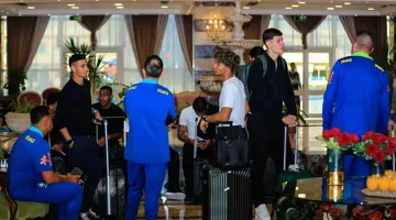 وصول منتخب البرازيل للمشاركة في بطولة خوفو الدولية