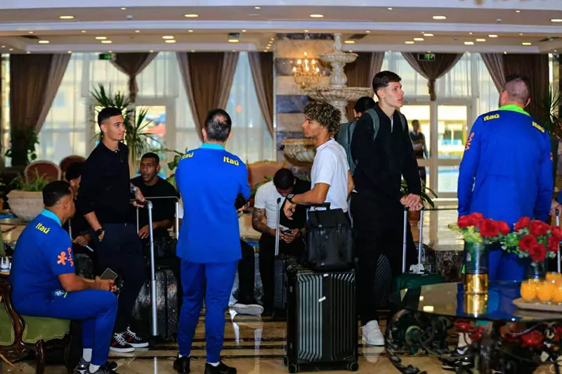 وصول منتخب البرازيل للمشاركة في بطولة خوفو الدولية