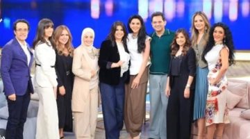 أول ظهور للإعلامية مها الصغير بعد أزمة انفصالها في برنامج “معكم منى الشاذلي”