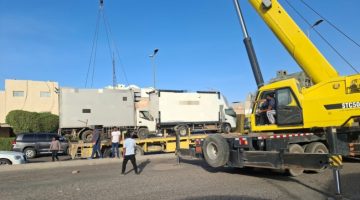 البلدية: رفع 7 عربات متنقلة و8 مولدات كهربائية