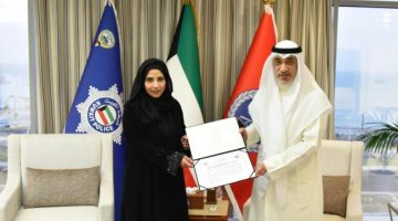 اليوسف كرم موظفة في «المعلومات المدنية» لتفانيها في العمل