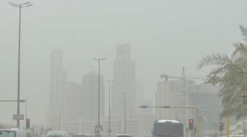 «الأرصاد»: طقس مغبر ورطب نهاية الأسبوع
